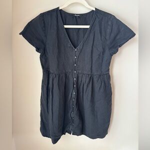 Madewell Black dress.